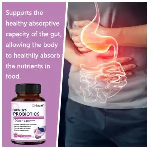 Cápsulas de Suplemento de probióticos femenino - Women’s Probiotic – 120 cápsulas miniatura 3